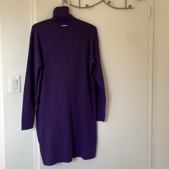 Michael Kors sweater dress purple size 6 - Picture 2 of 4